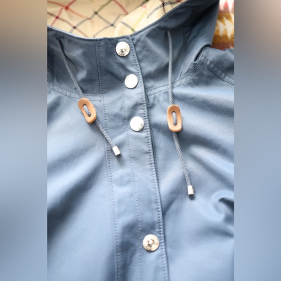 Coach Blue Hooded Jacket - Picture 11 of 11